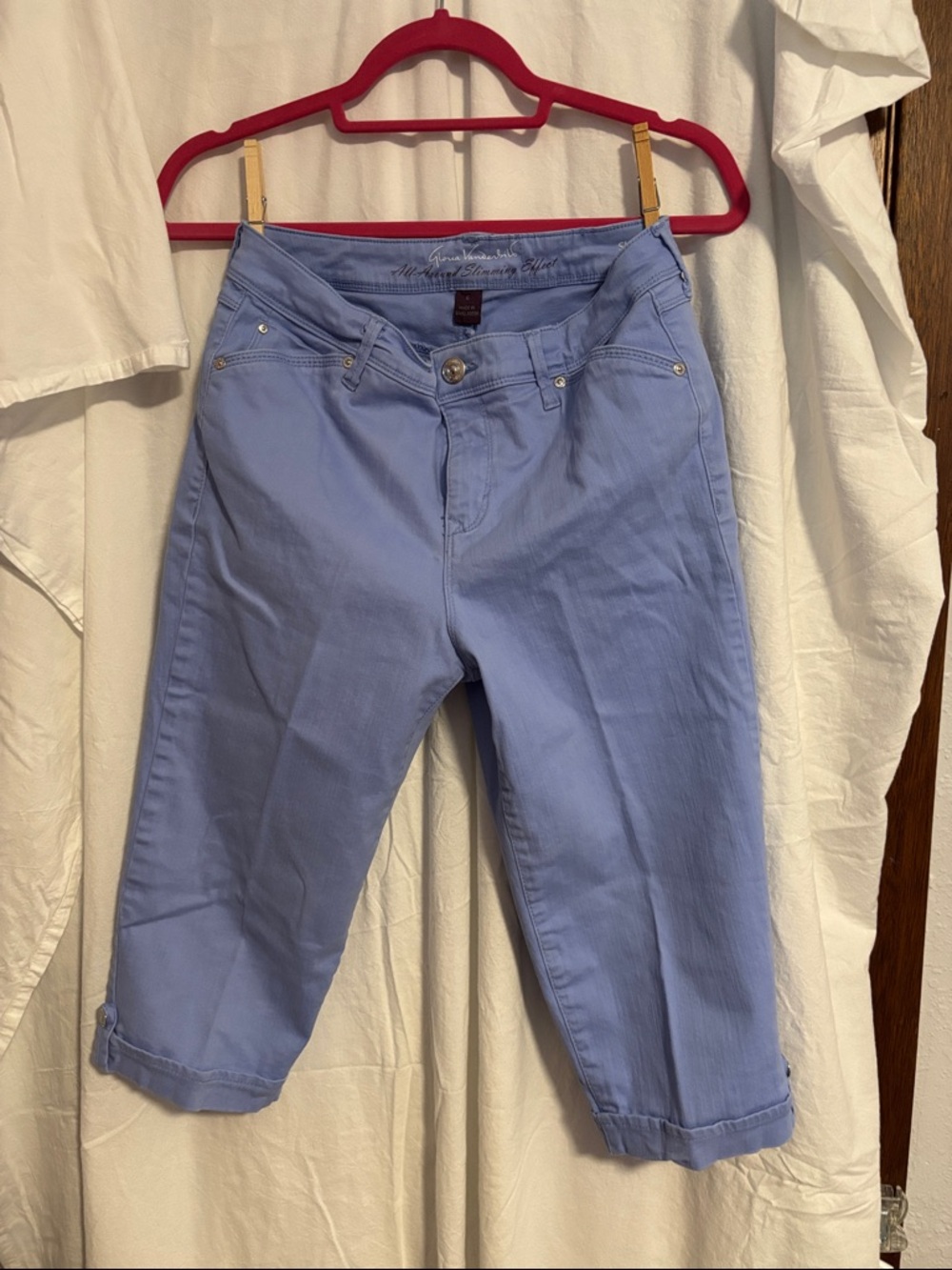 Light Blue Crop Jeans
